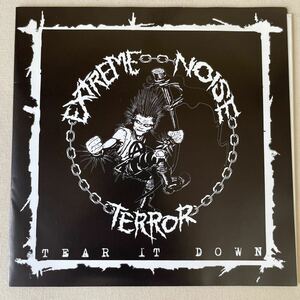 EXTREME NOISE TERROR - tear it down 7”EP ハードコア クラスト hardcore crust punk パンク