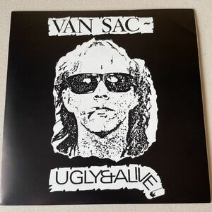 VAN SAC - ugly & alive 7”EP d-beat punk hardcore ハードコア パンク スウェーデン