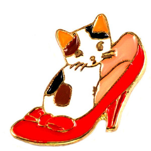  pin z* red high heel . cat 