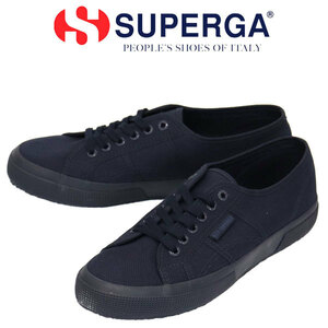 SUPERGA (スペルガ) S000010 2750-COTU CLASSIC キャンバス スニーカー C43 TOTAL NAVY SPG048 37-約23.5cm