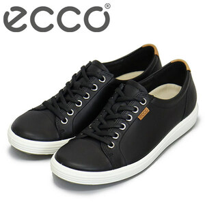 ECCO (エコー) 43000301001 SOFT 7 W WOMEN'S ウィメンズ スニーカー BLACK EC011 38-約24.0cm