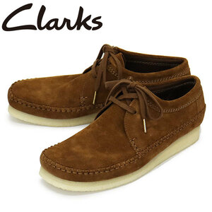 Clarks (クラークス) 26165082 Weaver ウィーバー メンズ ブーツ Cola Suede CL098 UK8.5-約26.5cm