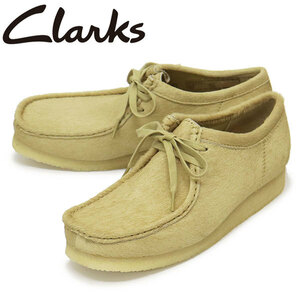 Clarks (クラークス) 26173635 Wallabee ワラビー メンズシューズ Maple Hair On CL096 UK8.5-約26.5cm
