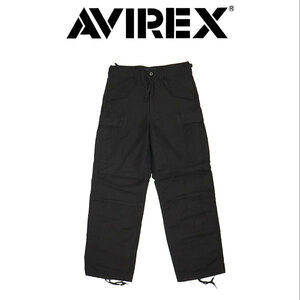 AVIREX (アヴィレックス) 783-3910004 BASIC B.D.U. CARGO PANTS ベーシック カーゴパンツ 010BLACK M