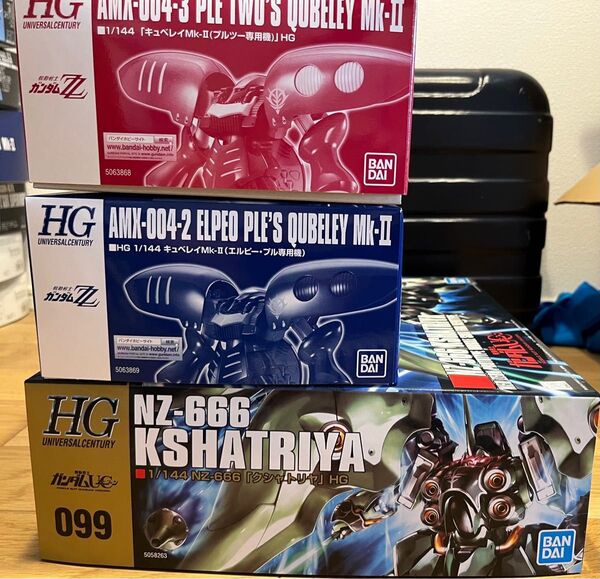 期間限定値下げ!【新品未開封】 HGUCガンプラセット36 クシャトリヤ キュベレイマークIIセット 未組立 ガンプラ