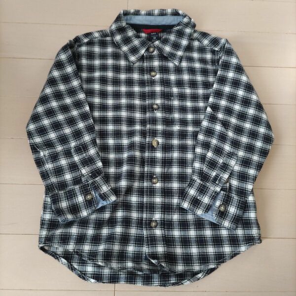 babyGAP　チェックシャツ　100cm 長袖シャツ