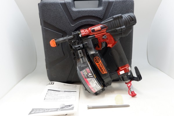 中古 ☆ MAX マックス 41mm 高圧 ターボドライバ ねじ打機 HV-R41G4-R