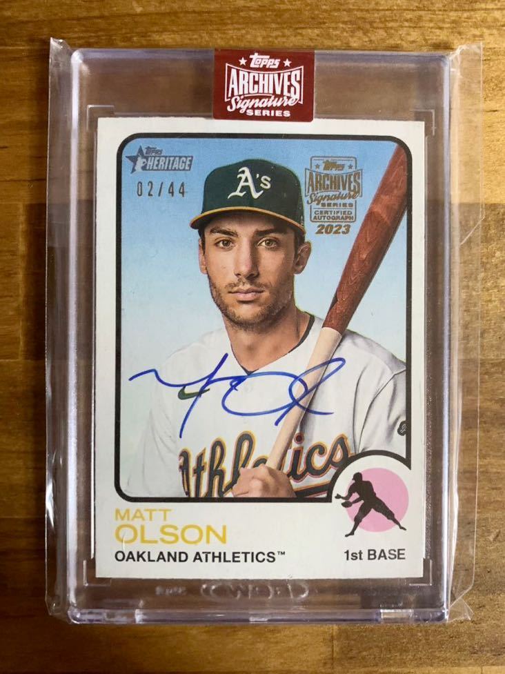 ヤフオク! -「matt olson」(Topps) (シングルカード)の落札相場・落札価格