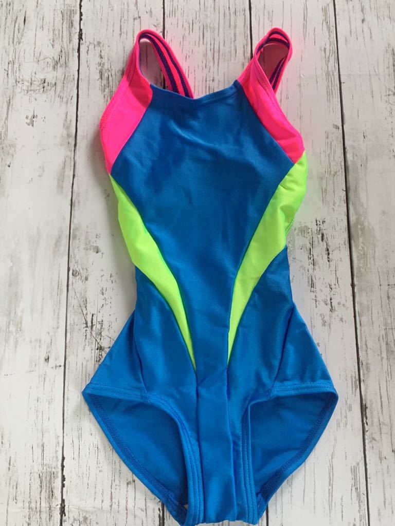 新品【パルフェット PHARFAITE】パイピングスクールスイムウェア M