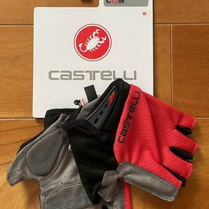 新品 Castelli カステリ ENTRATA V 指切りグローブ  Mサイズ 送料無料 残1セットの画像1