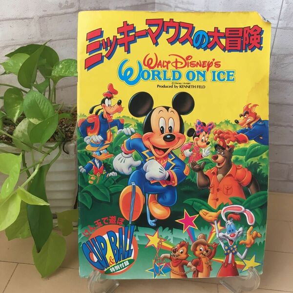 ディズニーワールドオンアイス1993年　パンフレット　柴田 恭兵