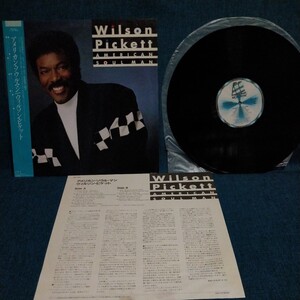 【3000円以上購入で1枚プレゼント！】　LP364 WILSON PICKETT ウイルソン・ピケット/AMERICAN SOUL MAN アメリカン・ソウル・マン　帯付