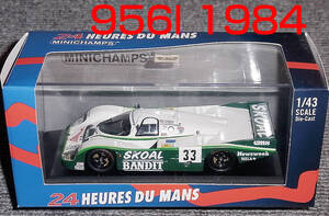 ルマン別注 1/43 ポルシェ 956L SKOAL ルマン1984 33号 PORSCHE キャノン