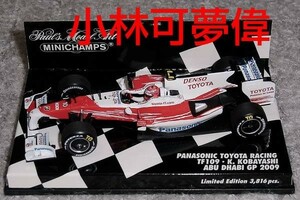 1/43 トヨタ TF109 小林可夢偉 2009 アブダビ GP TOYOTA 