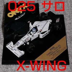 X305 ONYX 1/43 ティレル フォード025 Xウイング サロ 1997 TYRRELL FORD