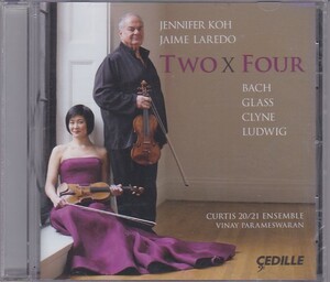 ★CD TWO×FOUR Jennifer Koh .Jaime Laredo *ジェニファー・コー *ジェニファー・コー.ハイメ・ラレード