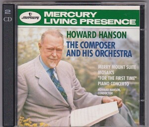 ★CD Howard Hanson The Composer and His Orchestra ハワード・ハンソン オーケストラ CD2枚組