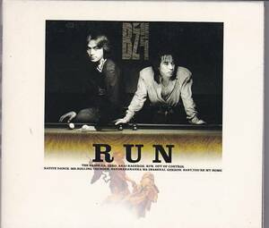 ★CD RUN/ラン 全10曲収録 [THE GAMBLER.ZERO.紅い陽炎.さよならなんかは言わせない.月光] *B’z