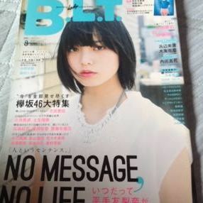 BLT 2017 8月号 平手友梨奈 ポスター付き美品