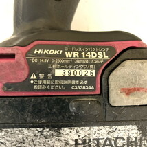 Hiikoki コードレスインパクトレンチ　ER14DSL/蓄電池　日立工機BSL1430(M0921-7)_画像5