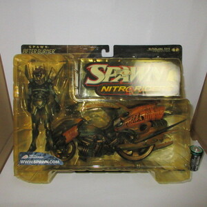 新品 エポック 社 スポーン Spawn ニトロライダース NITRO RIDERS アフターバーナー AFTER BURNER マクファーレントイズ バイク フィギュア