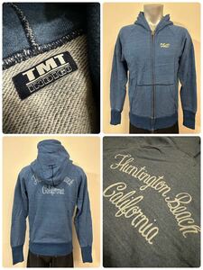  masterpiece genuine article TMT tea Emuti INDIGO indigo Zip up sweat Parker XL