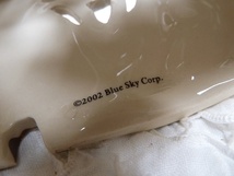 (☆BM)陶器製/Blue Sky Corp Heather Goldmiac オブジェ ジュエリーショップ ボトル型 犬 ハウス ラスター加工 フィギュリン 置物_画像3