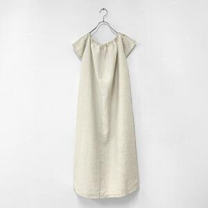  Франция античный linen initial вышивка gya The - короткий рукав длинный One-piece женский ручная работа Vintage retro 