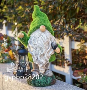  pin g solar ornament ....no-m large ground. ..38cm garden ornament gardening objet d'art solar light ornament garden decoration waterproof outdoors 