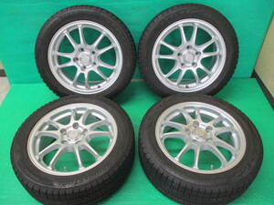 ☆冬セット☆BRIDGESTONE BLIZZAK VRX2 205/50R16 ECO FORME【16×6.5J+54 5H-114.3】埼玉県発 現物確認Ok♪ ロードスターなど