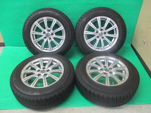 YOKOHAMA ICE GUARD 195/65R15 美品♪トヨタ純正仕様 Millous 15×6.5J+40/5H-100 4本set 埼玉県発 プリウス カローラツーリングなど