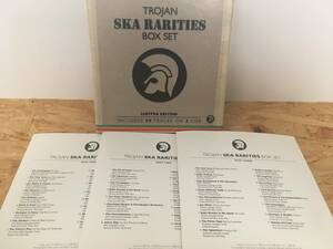 3CD 廃盤 全50曲 VA/TROJAN SKA RARITIES BOX SET トロージャン スカ ロックステディ rocksteady studio one 1 Treasure Isle