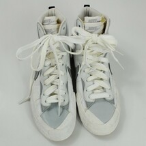 sacai × NIKE / BLAZER MID サカイ ナイキ ブレザー ミッド レザー スニーカー BV0072-100 表記サイズ7.5_画像2