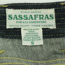 SASSAFRAS / FALL LEAF SPRAYER PANTS ササフラス フォール リーフ スプレイヤー パンツ デニム ショーツ ショートパンツ 表記サイズS_画像6