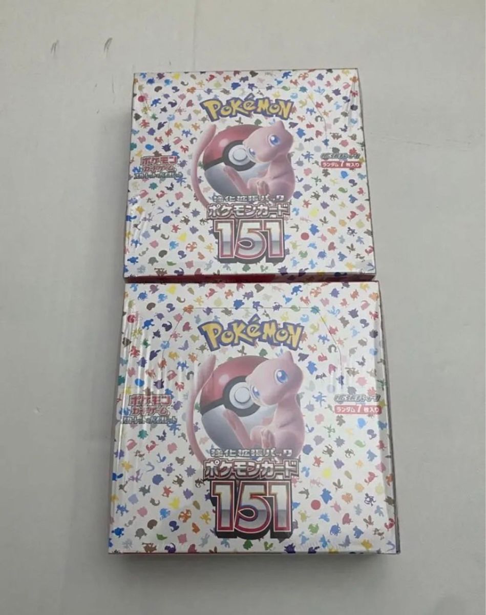 ポケモンカード151 シュリンク付 2BOX｜PayPayフリマ
