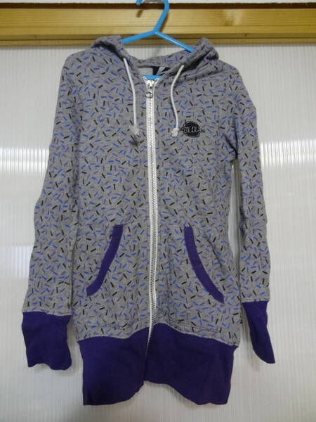 全国送料無料 おすすめ商品 ブロック BLOC CLOTHING INC 子供服キッズ男&女の子 総柄 ジップアップパーカー110