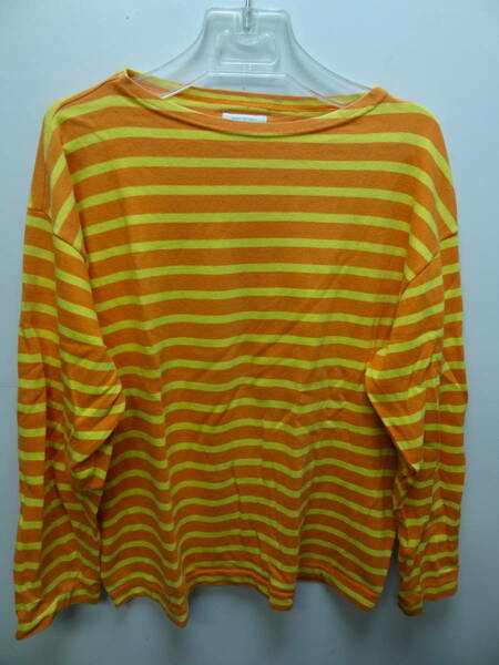 アメリカ USA 古着80-90年代 ベネトン UNITED COLORS OF BENETTON イタリア製 メンズ&レディース バスクシャツ ボーダー長袖Tシャツ S
