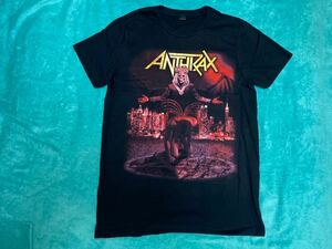 ANTHRAX アンスラックス Tシャツ M バンドT ロックT ツアーT Spreading the Disease Among the Living State of Euphoria Metallica
