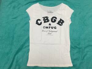 CBGB Tシャツ 女性用 M バンドT ロックT Cathouse Ramones Blondie Guns n Roses