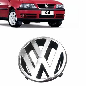 エンブレム 丸 115mm VW Volkswagen フォルクスワーゲン ロゴ メッキ フード フロント 同梱送料300円 ＶＷ空冷 空冷 VW フォルクスワーゲ