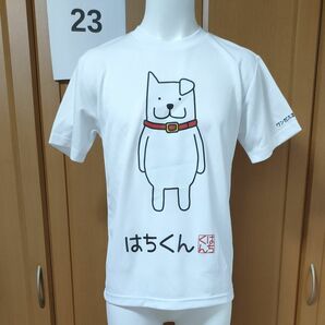 はちくん半袖ＴシャツS　ホワイト　秋田県大館市観光キャラクター秋田犬　激レア/白色は一般販売されていない？！