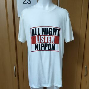 岡村隆史半袖TシャツM　白　オールナイトニッポン　ナインティナイン　2016歌謡祭公式グッズANN　岡村歌謡祭/星野源着用は黒色