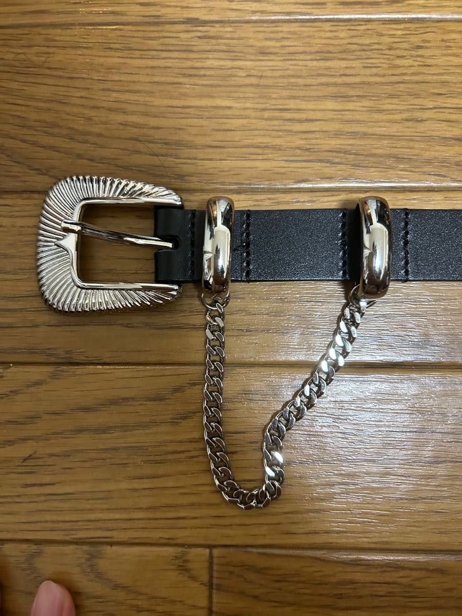 Llife LEATHER CHAIN BELT｜PayPayフリマ