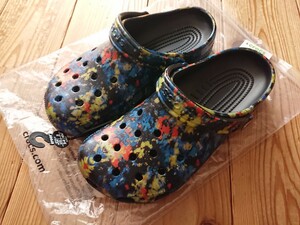 crocs クロックス クラシック タイダイ グラフィック クロッグ m7/w9 25センチ 男女兼用 未使用新品