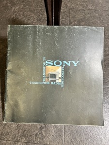 『昭和レトロ 当時物 SONY ソニー テレビ トランジスタラジオ テープレコーダー カタログ パンフレット』