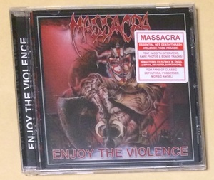 91年 デスメタル / スラッシュ・メタル Massacra - Enjoy the Violence デスラッシュ 名作 フランス 