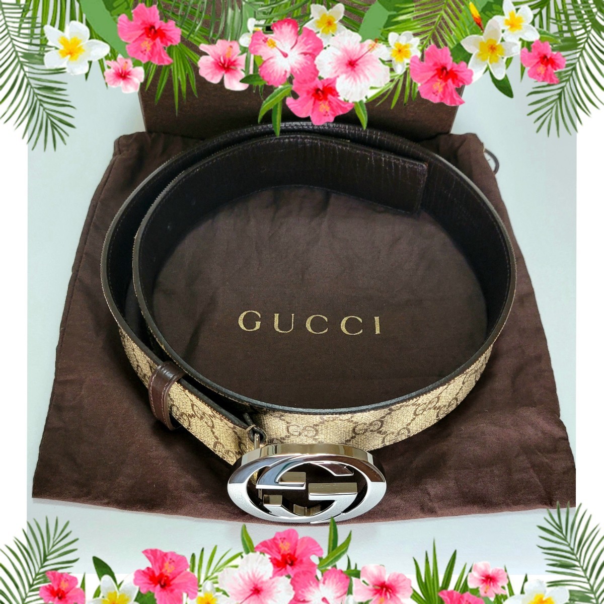 年最新ヤフオク!  gucci ggスプリーム ベルトグッチの中古