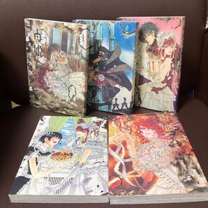 送料無料 三原ミツカズ 毒姫 全5巻 完結セット ゴシック・ファンタジーロマン