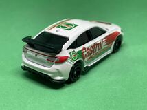 ★1円～・絶版★ トミカ No.78 ホンダ シビック TYPE R Castrol Honda Racing World Team (白) カスタム品 現状品_画像7