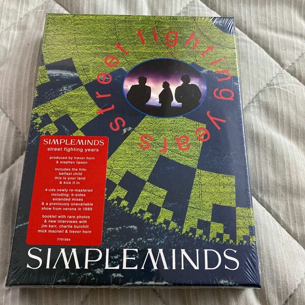 【未開封】Simple Minds/Street Fighting Years